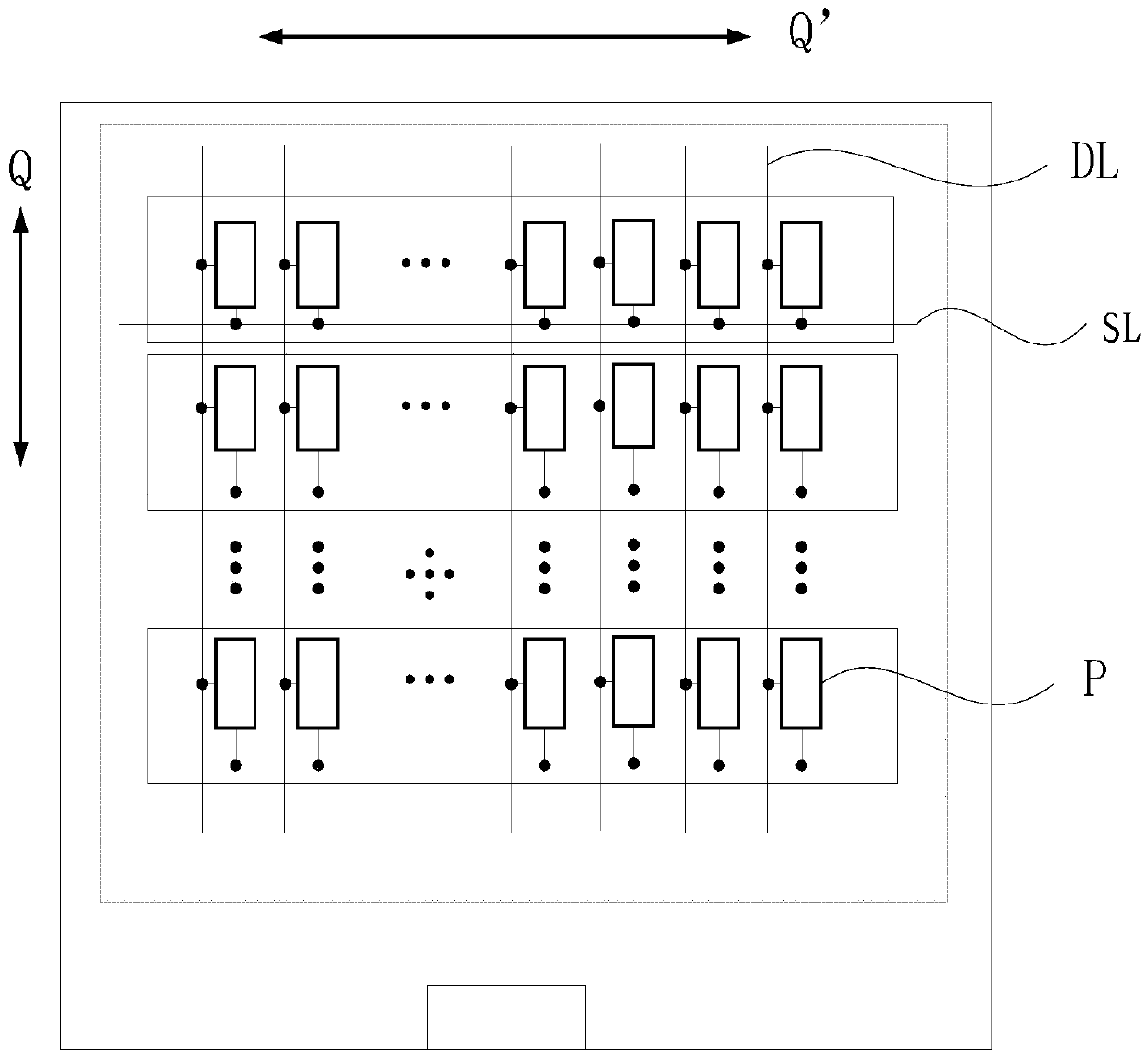 A flexible touch display panel and a flexible touch display device