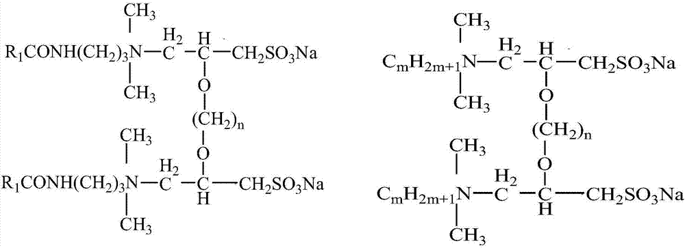 Gemini surfactant, and preparation method and applications thereof