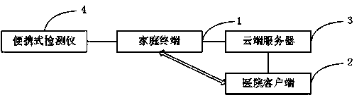 Family cloud healthcare system and method