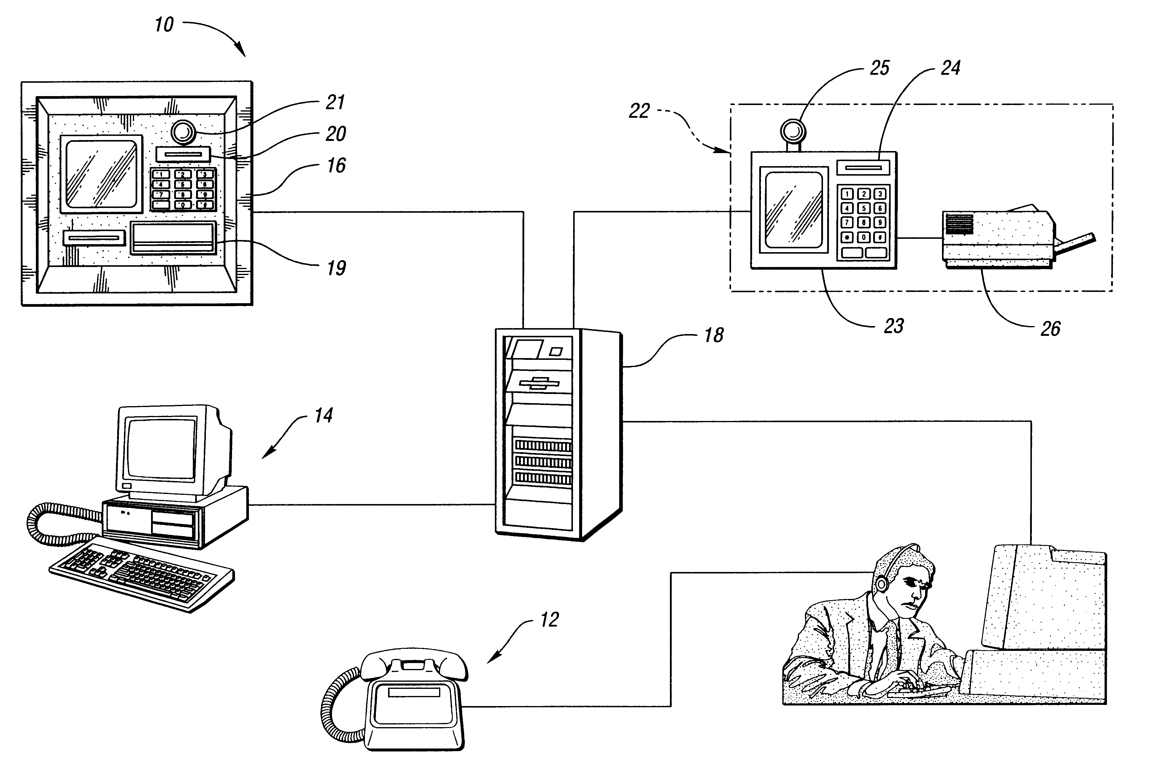 Method and system for performing money transfer transactions