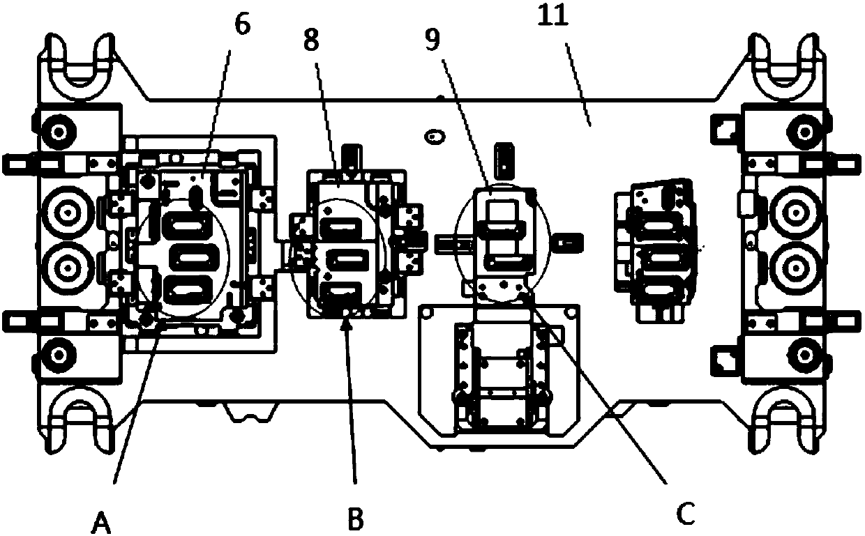 Safety mould for automobile storage battery panel