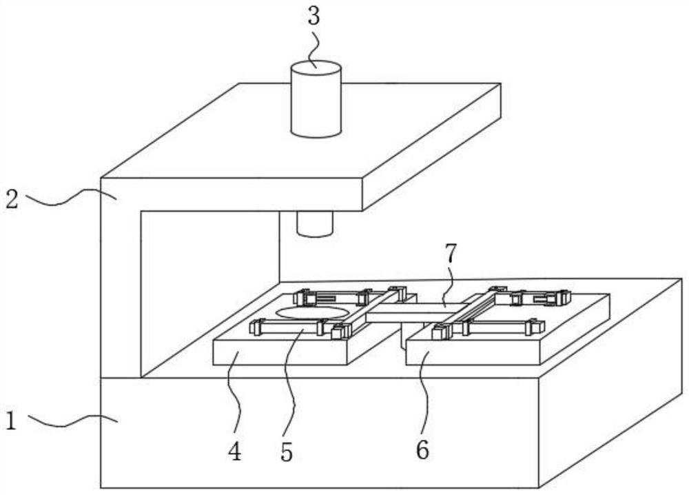 Stamping system for pneumatic liquid pump production