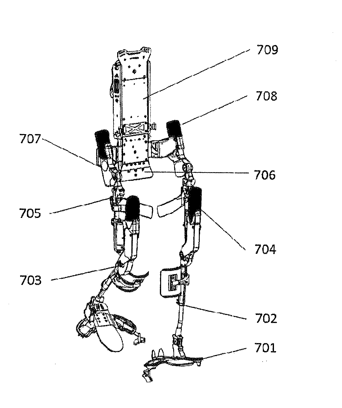 Interface for Adjusting the Motion of a Powered Orthotic Device through Externally Applied Forces