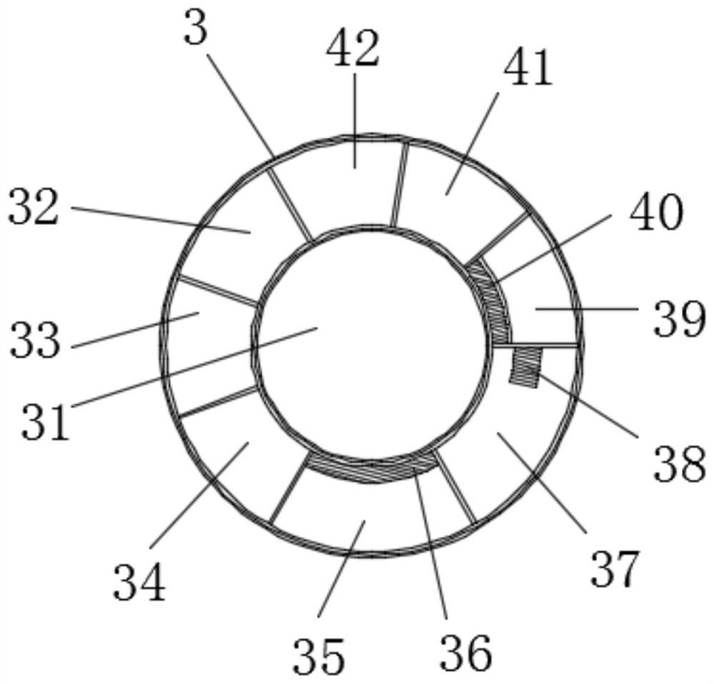 Upper part filter with food feeding function and aquarium