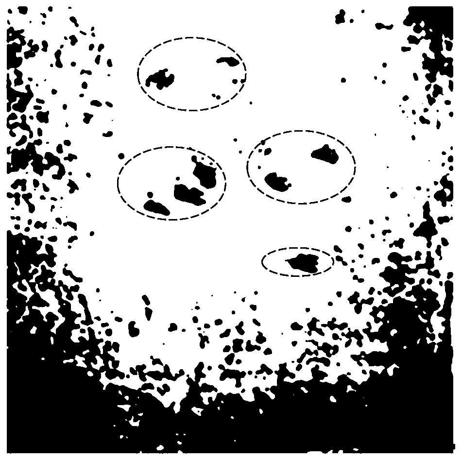 Local threshold segmentation method and defect detection method