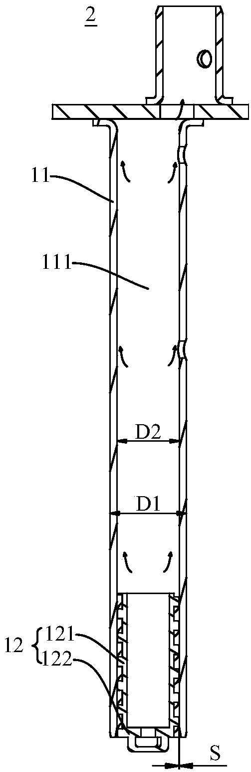 Oil supply structure for compressor and compressor with oil supply structure