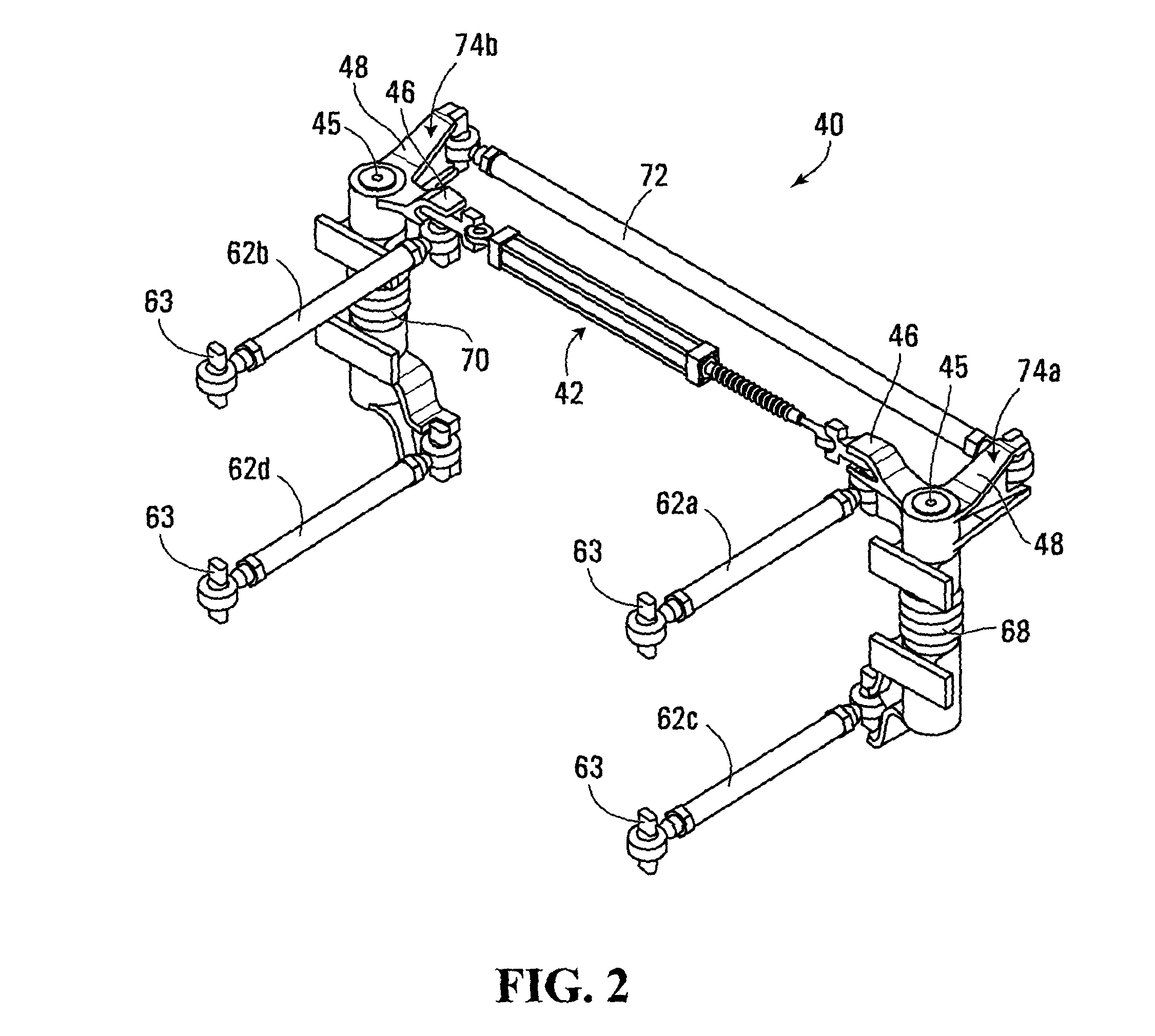 Passive Steering Assist Device for a Monorail Bogie