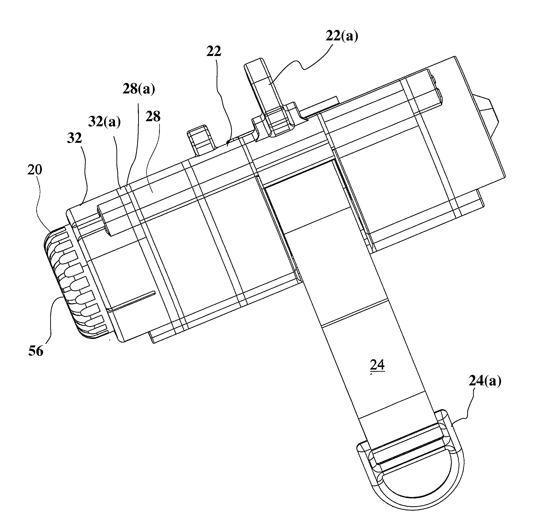 Apparatus for Adjusting the Payout of Tether From a Reel Assembly