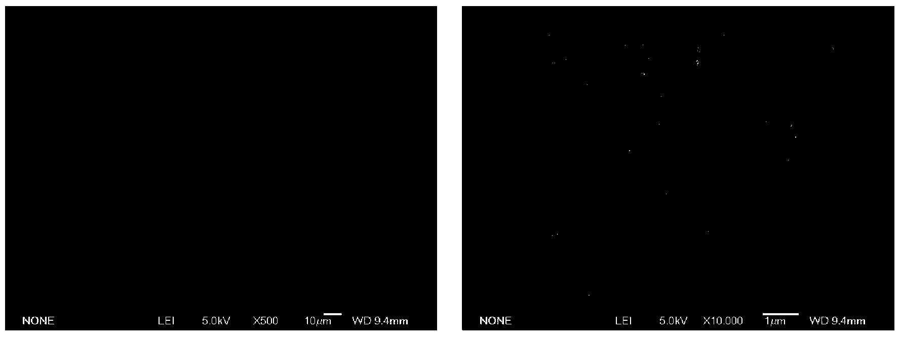 Method for preparing heterogeneous electric Fenton cathode material