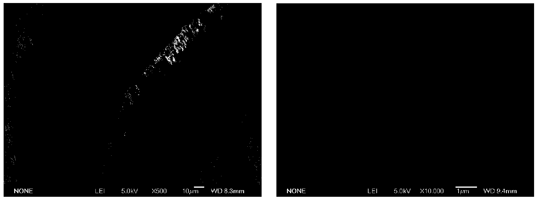 Method for preparing heterogeneous electric Fenton cathode material