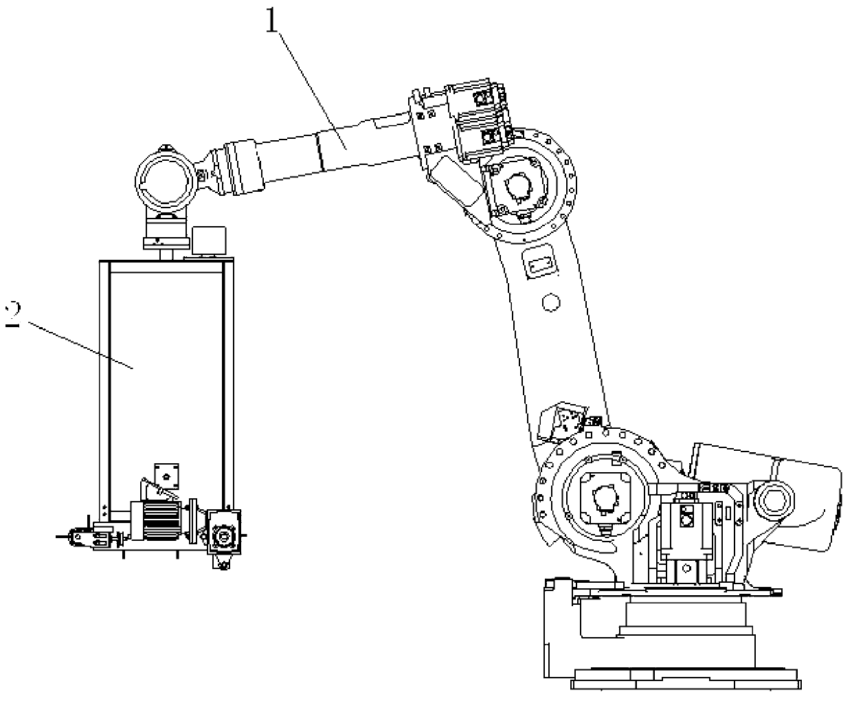 Robot for steamer