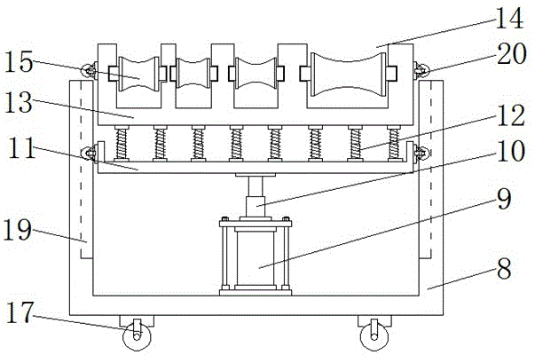 Yarn guide device which is convenient and fast to use and used for spinning