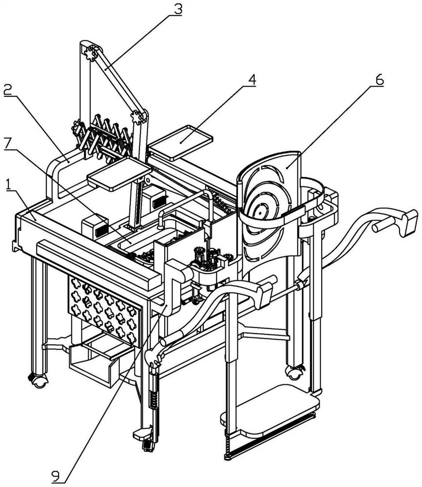 Auxiliary operation acting device for hepatobiliary surgery department