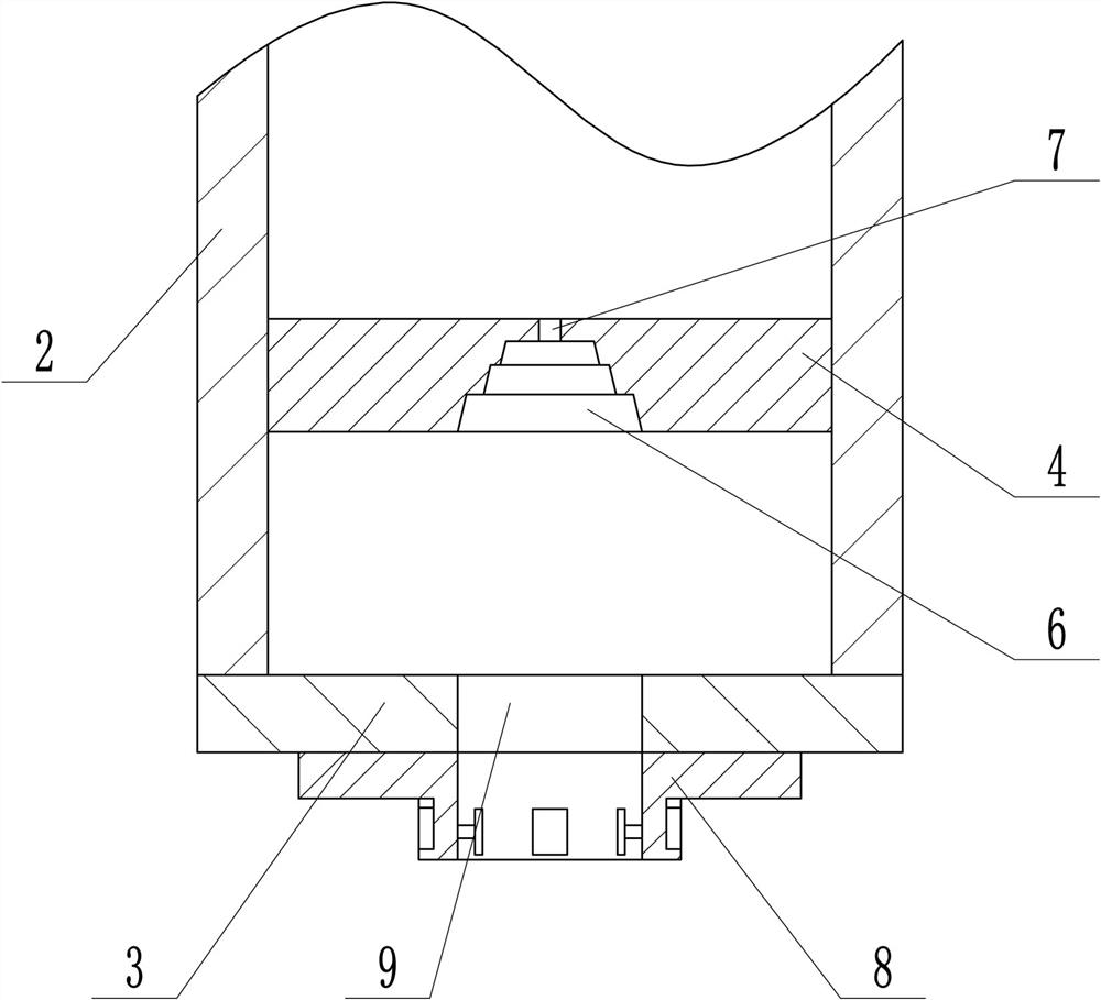 A bolt drilling device for foundation pit slope in soft soil layer