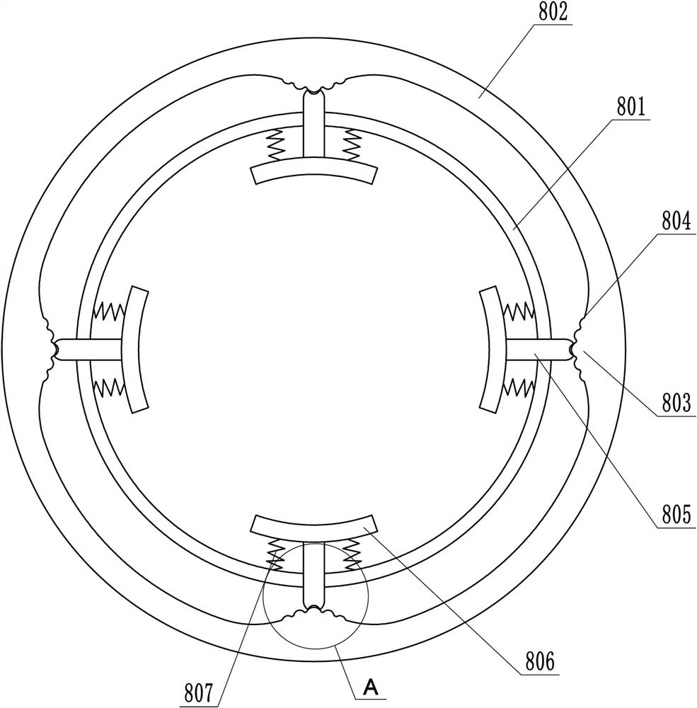 A bolt drilling device for foundation pit slope in soft soil layer