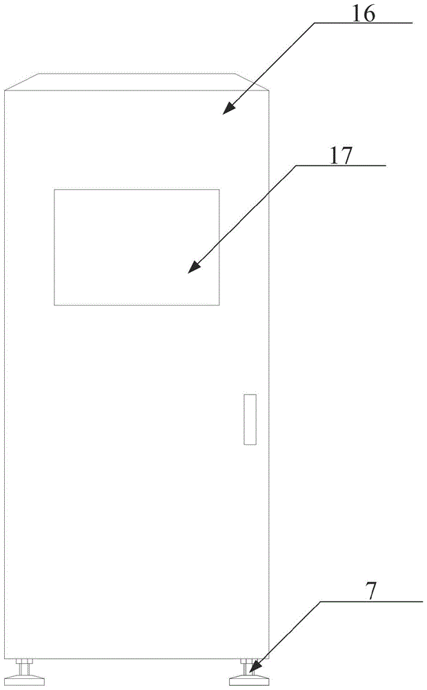 Precise optical element one-step forming processing device and its process