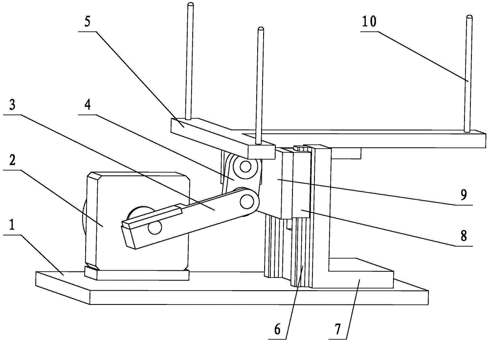 Compact type wafer lifting mechanism