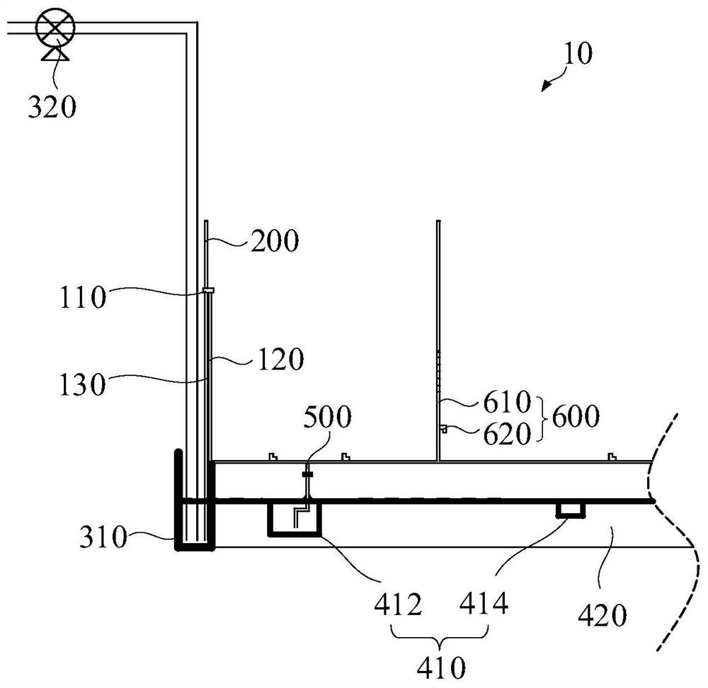 Water-carrying floating-reducing and floating-resisting system and basement structure