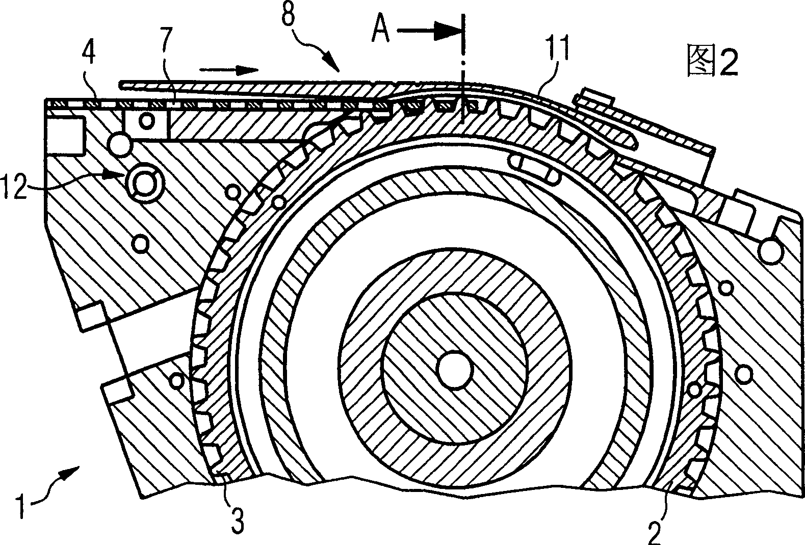 Delivery device of electric components