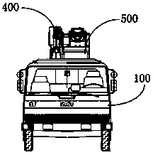 Hot-line work vehicle