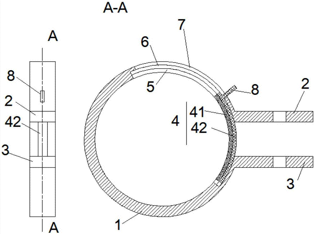 Oil cooler connector fastener