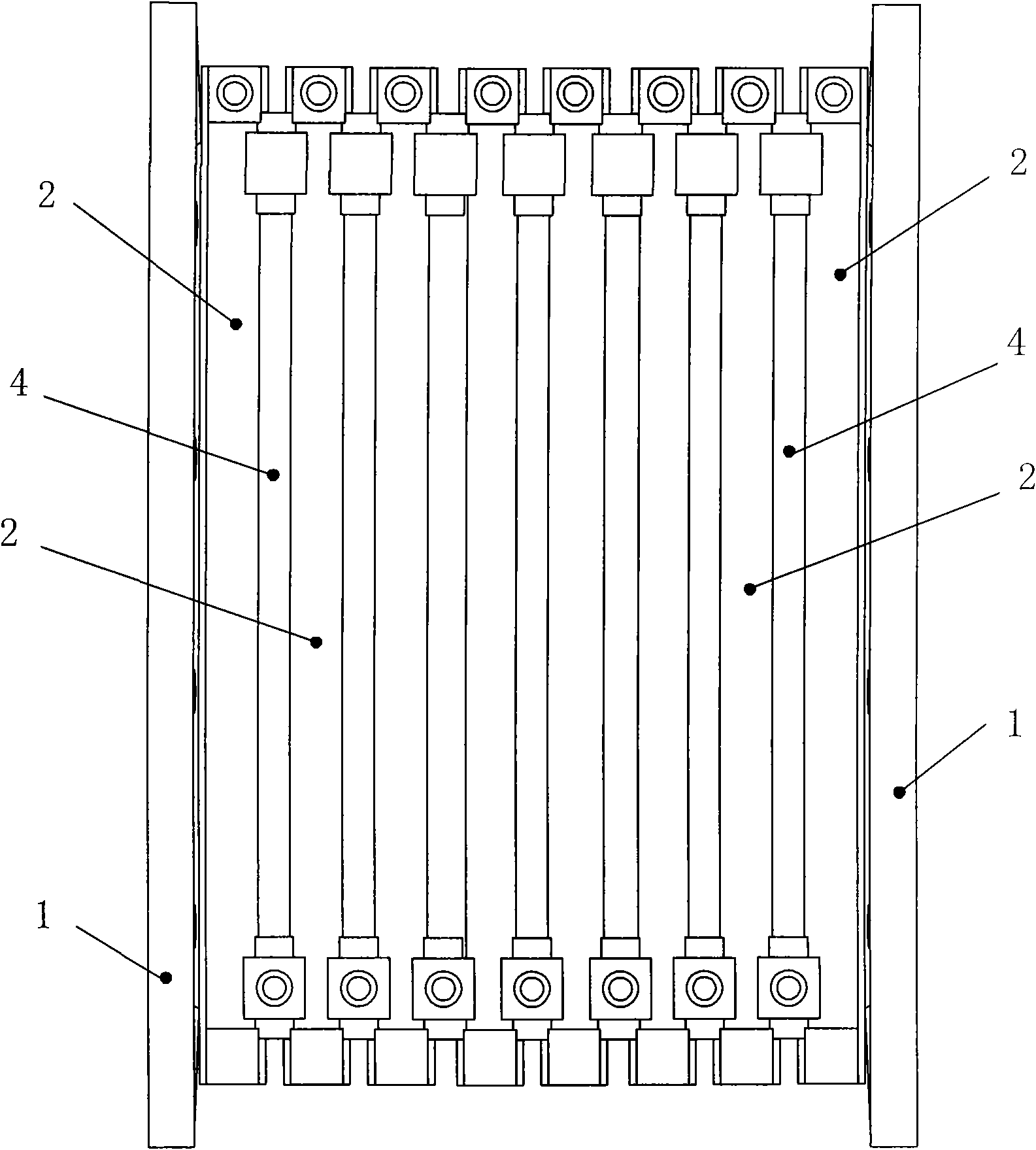 Plate cavity-type heat exchanger