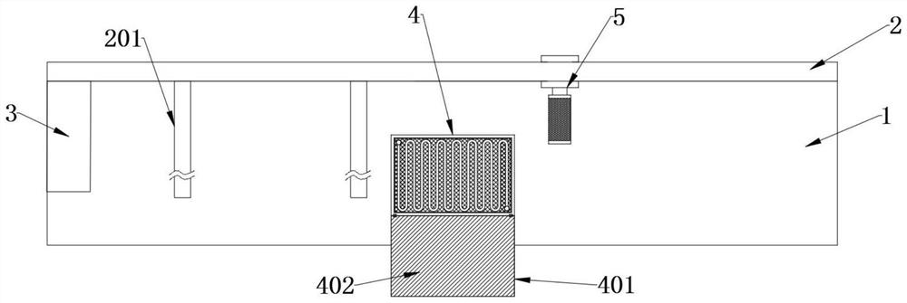 Pubic hair emergency treatment system for pubic louse patient in dermatology department