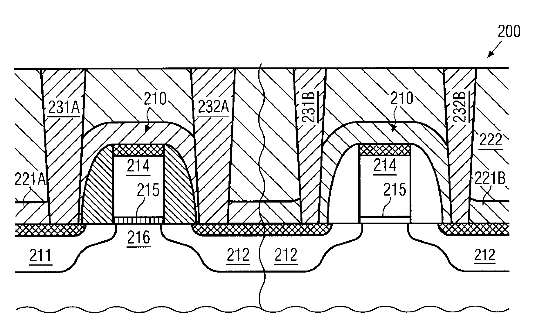 Technique for enhancing transistor performance by transistor specific contact design