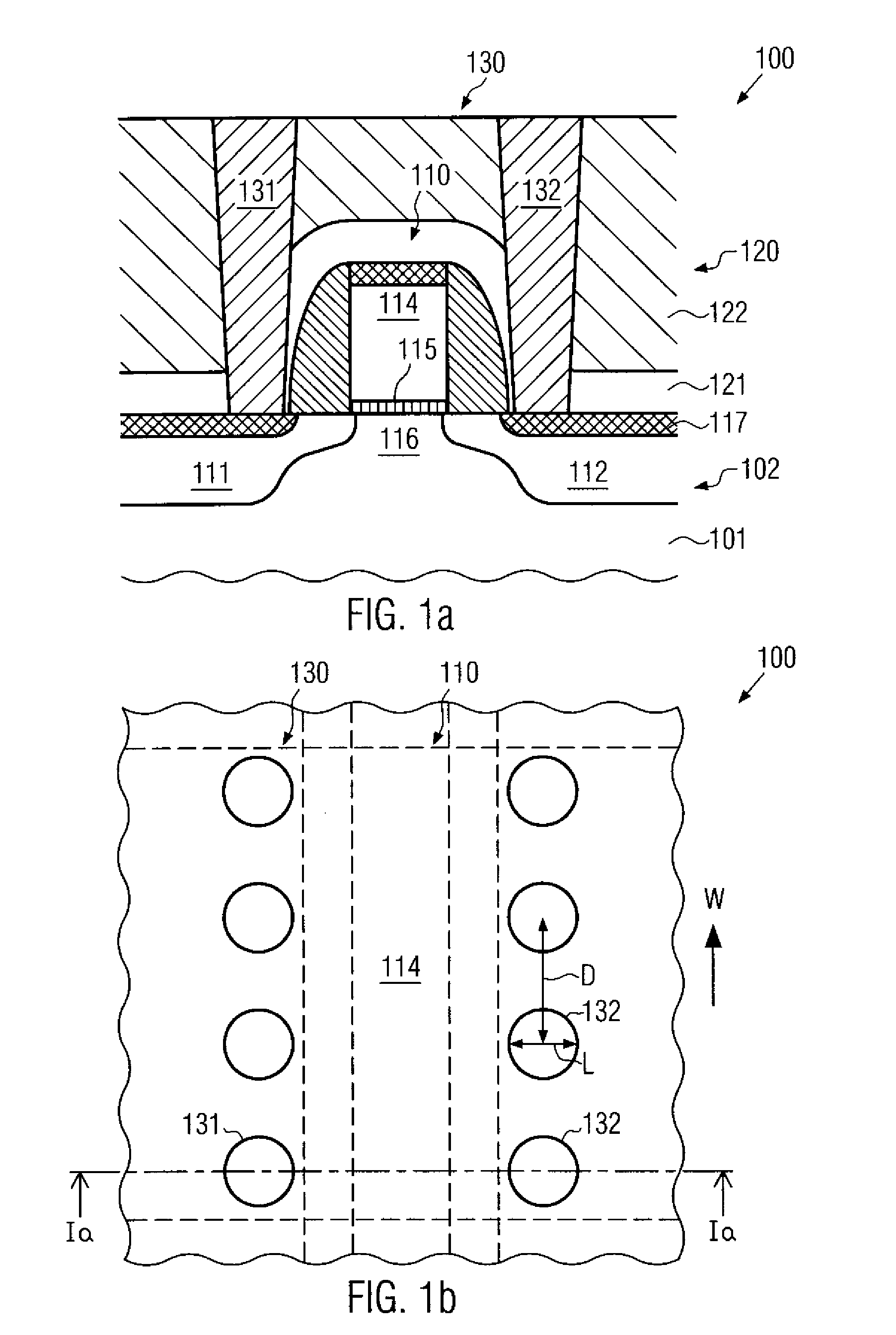 Technique for enhancing transistor performance by transistor specific contact design