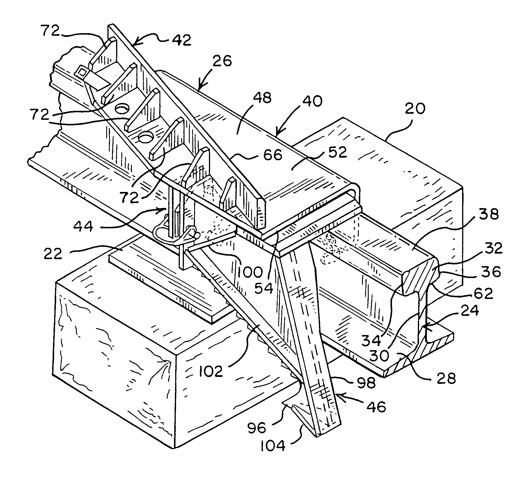 Low profile portable derail