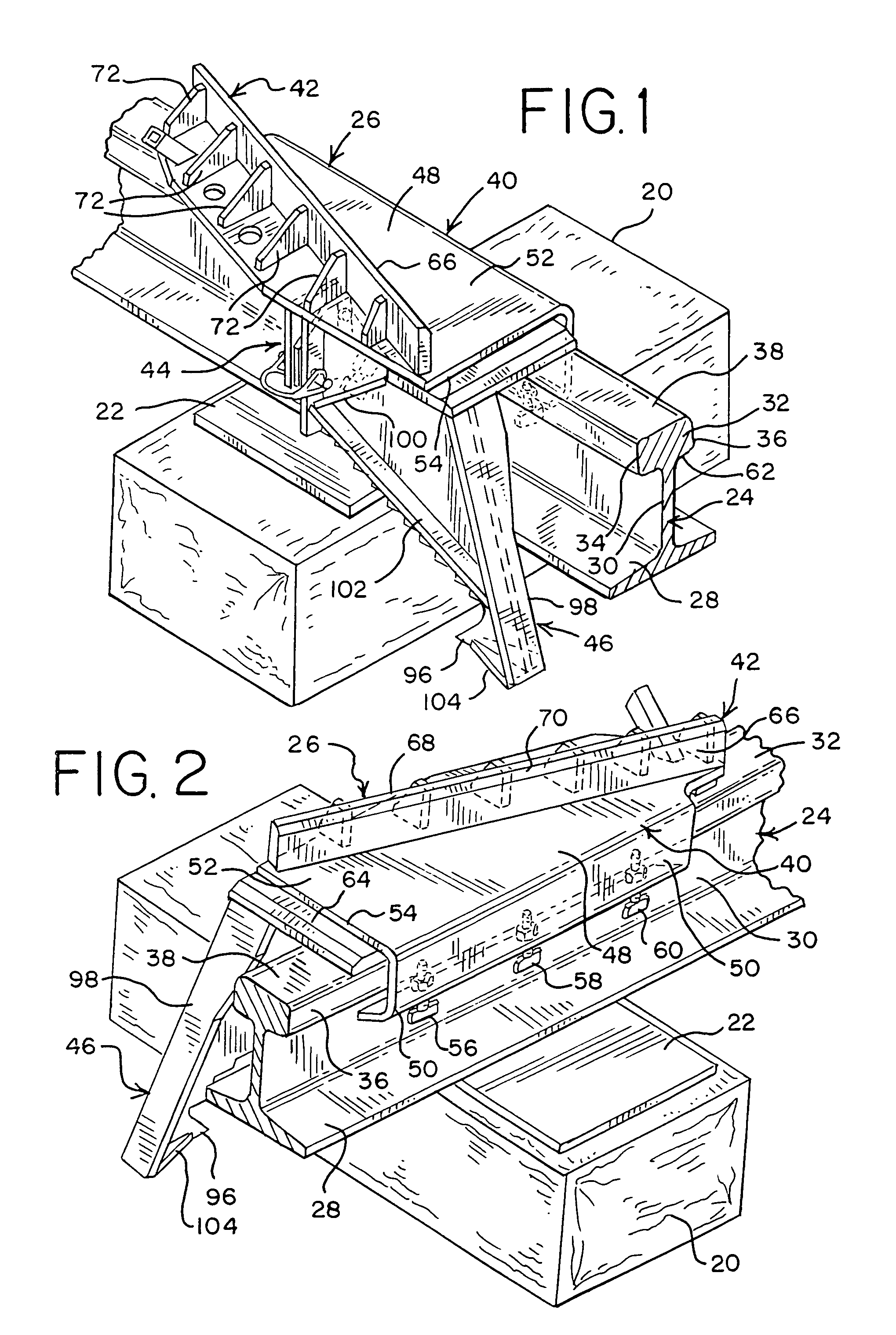 Low profile portable derail