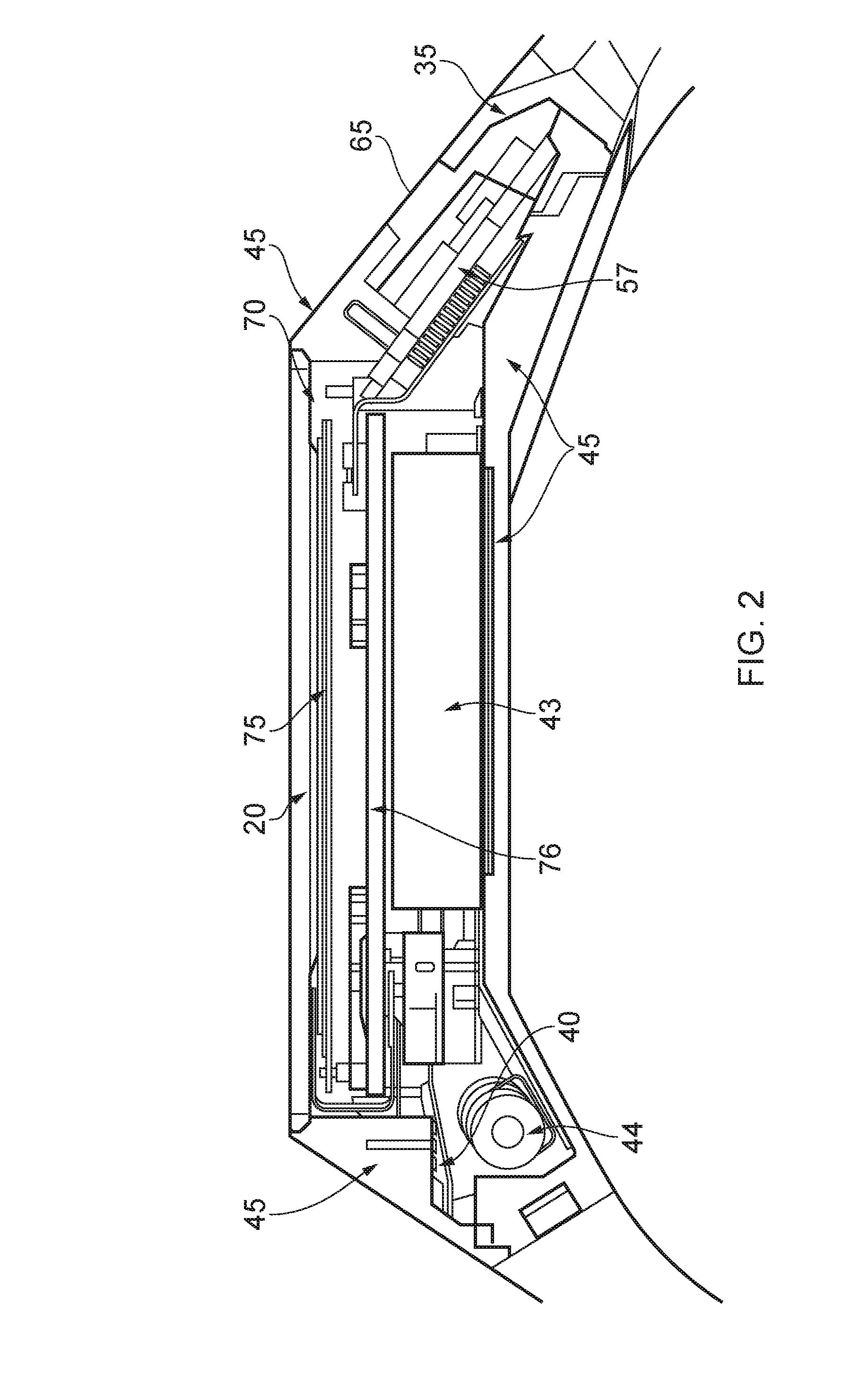 Placement of an antenna in a wrist worn device