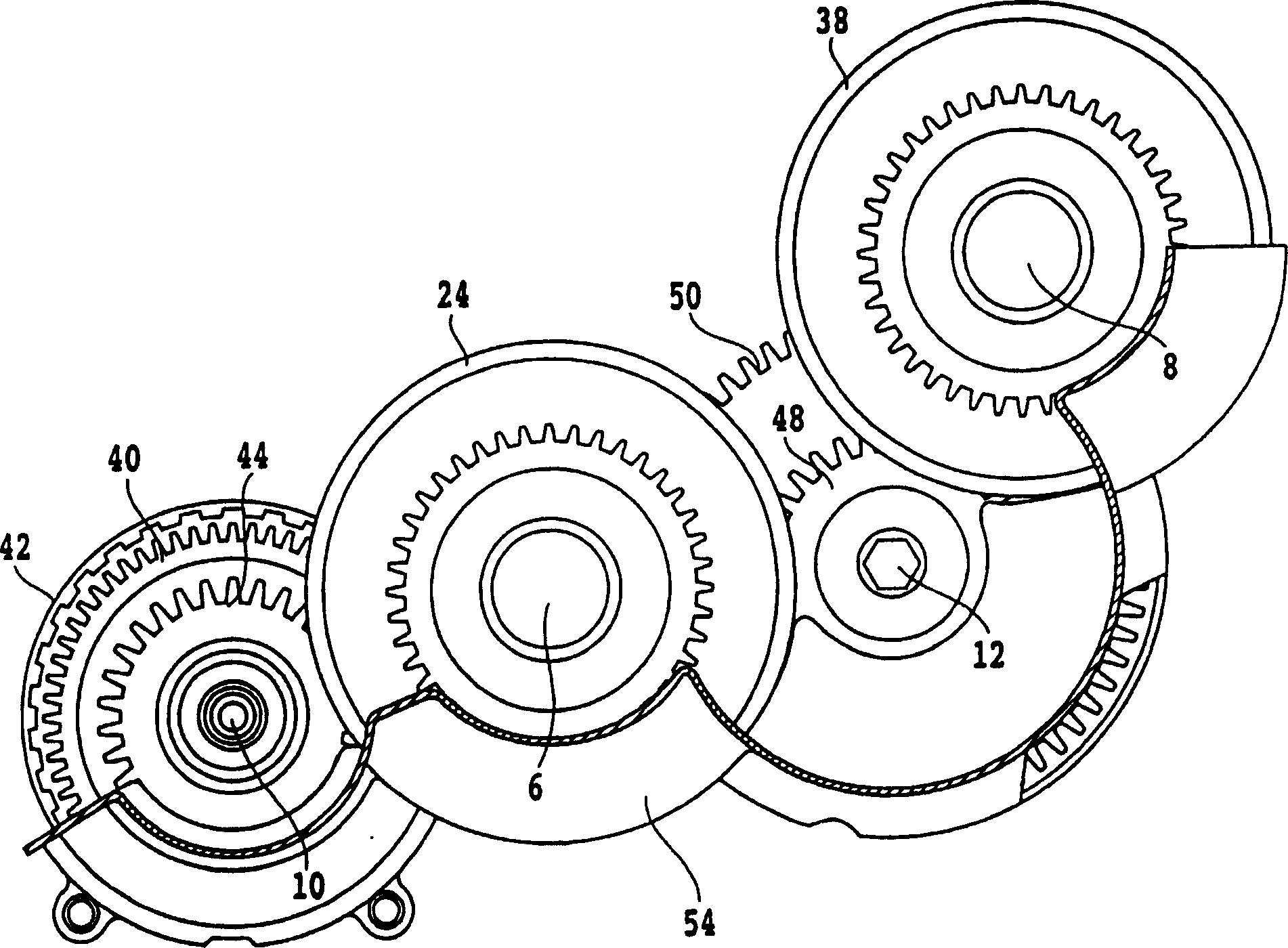 Parallel axes type automatic transmission