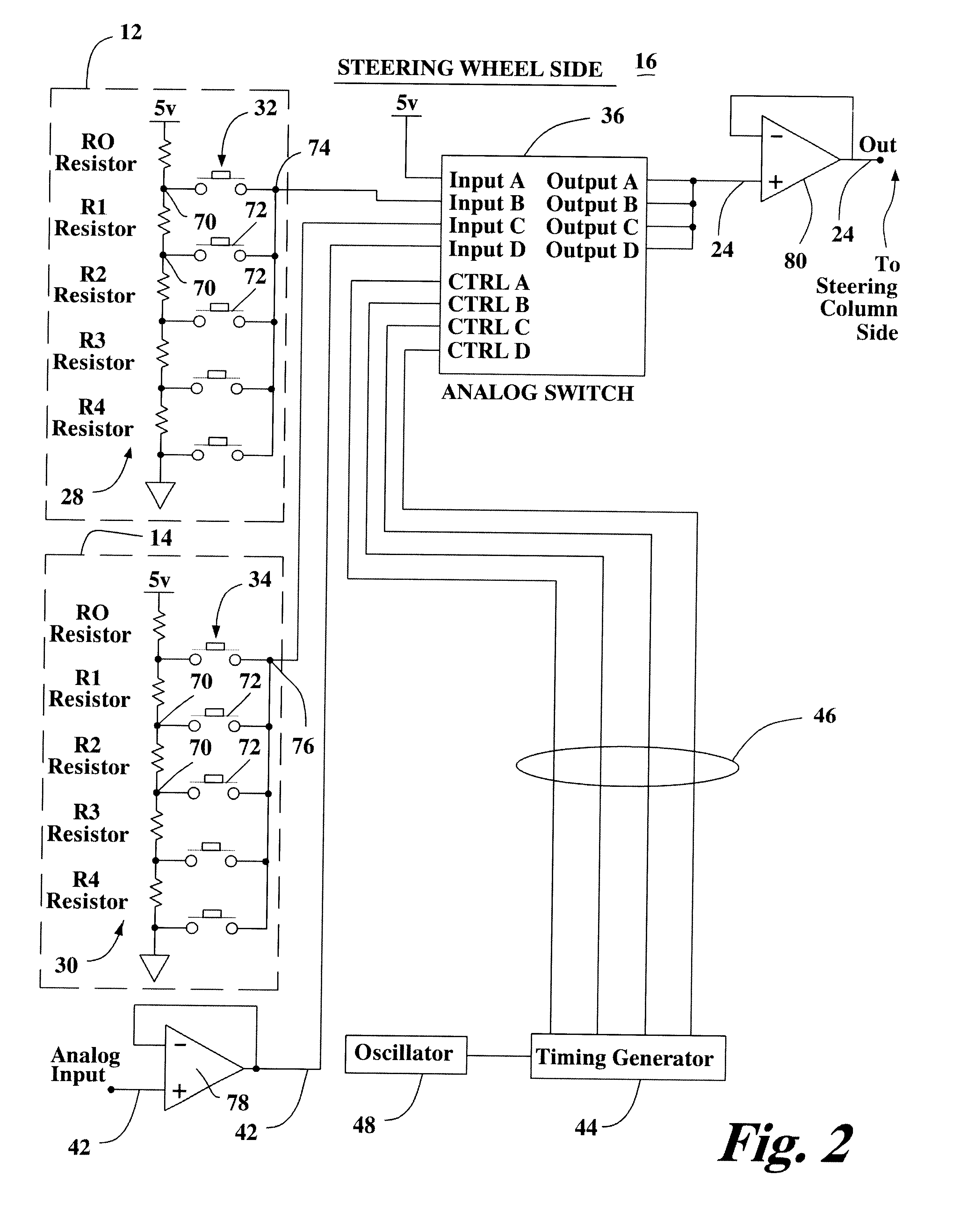 Multiple input multiplexing connection apparatus and method