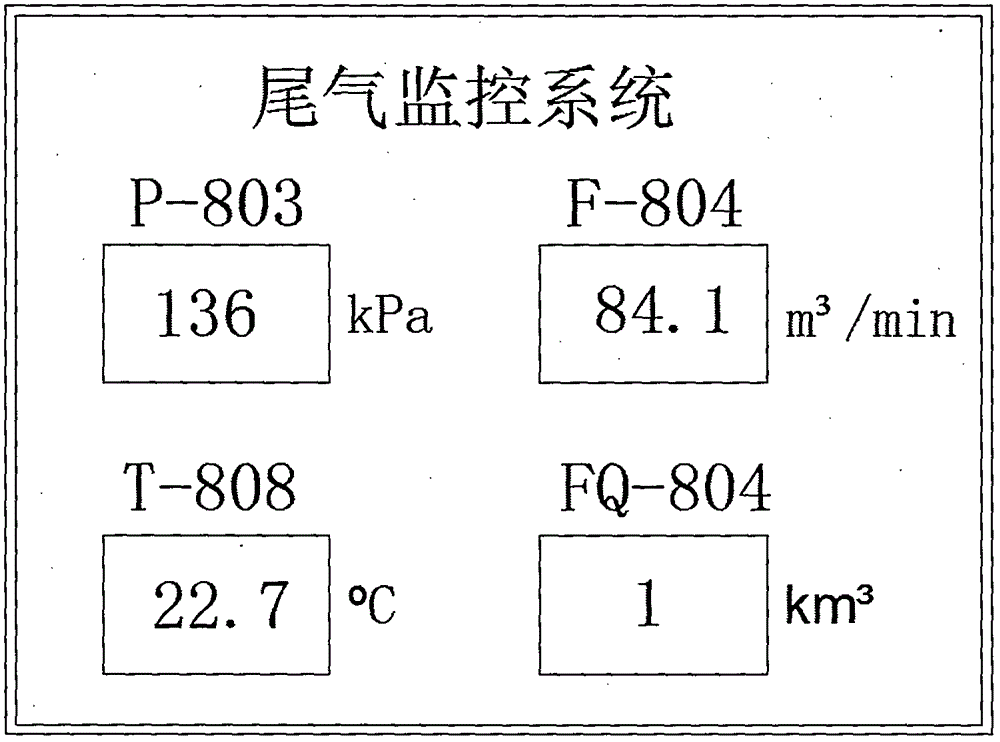 Compressed air micro heat dryer tail gas treatment device