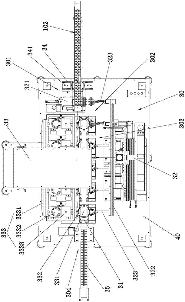 Automatic connected pad printing machine