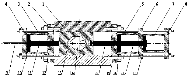 One way shear blowout preventer