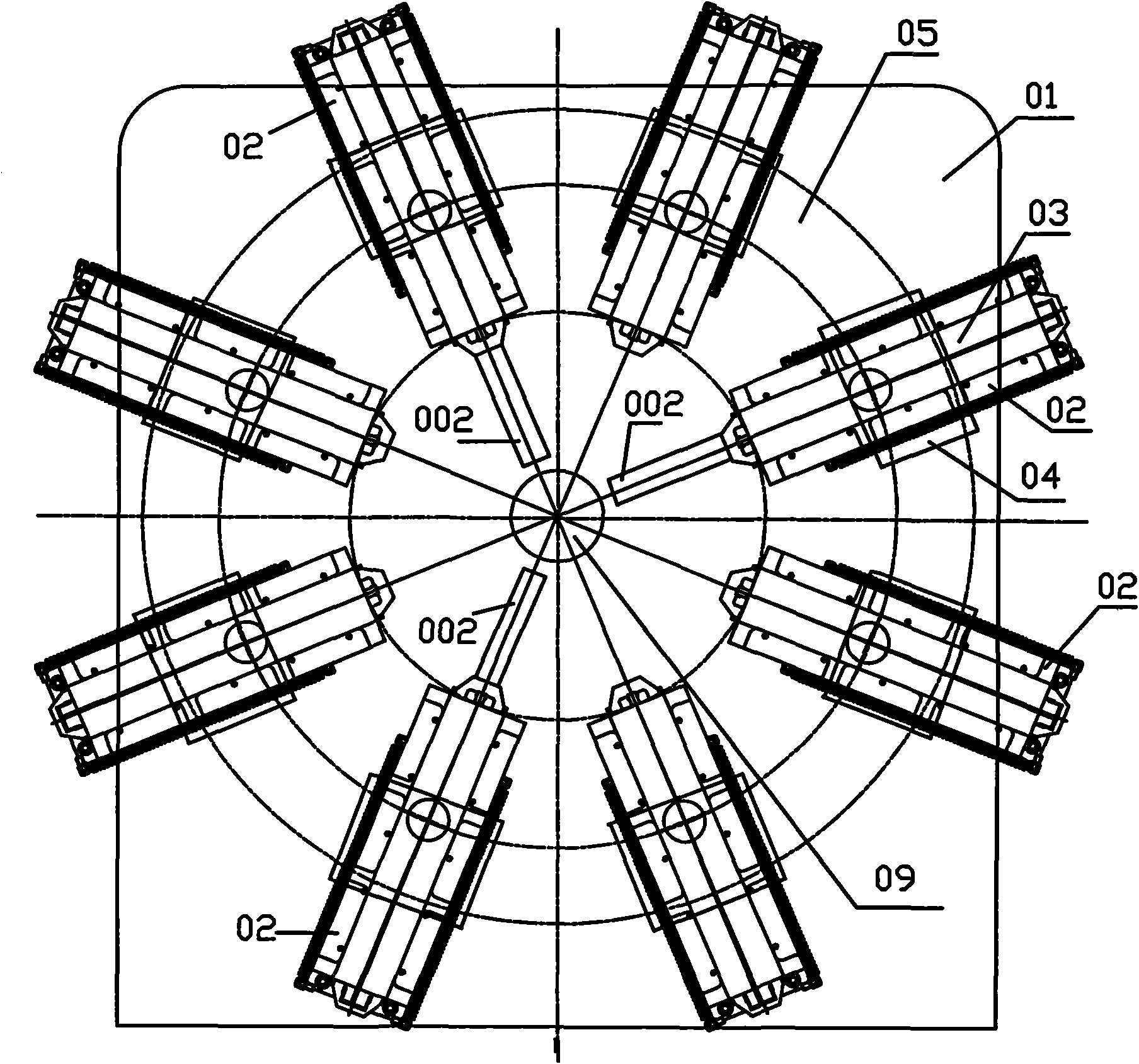 High-precision spring machine