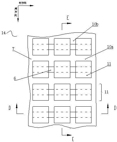 Light emitting diode display structure