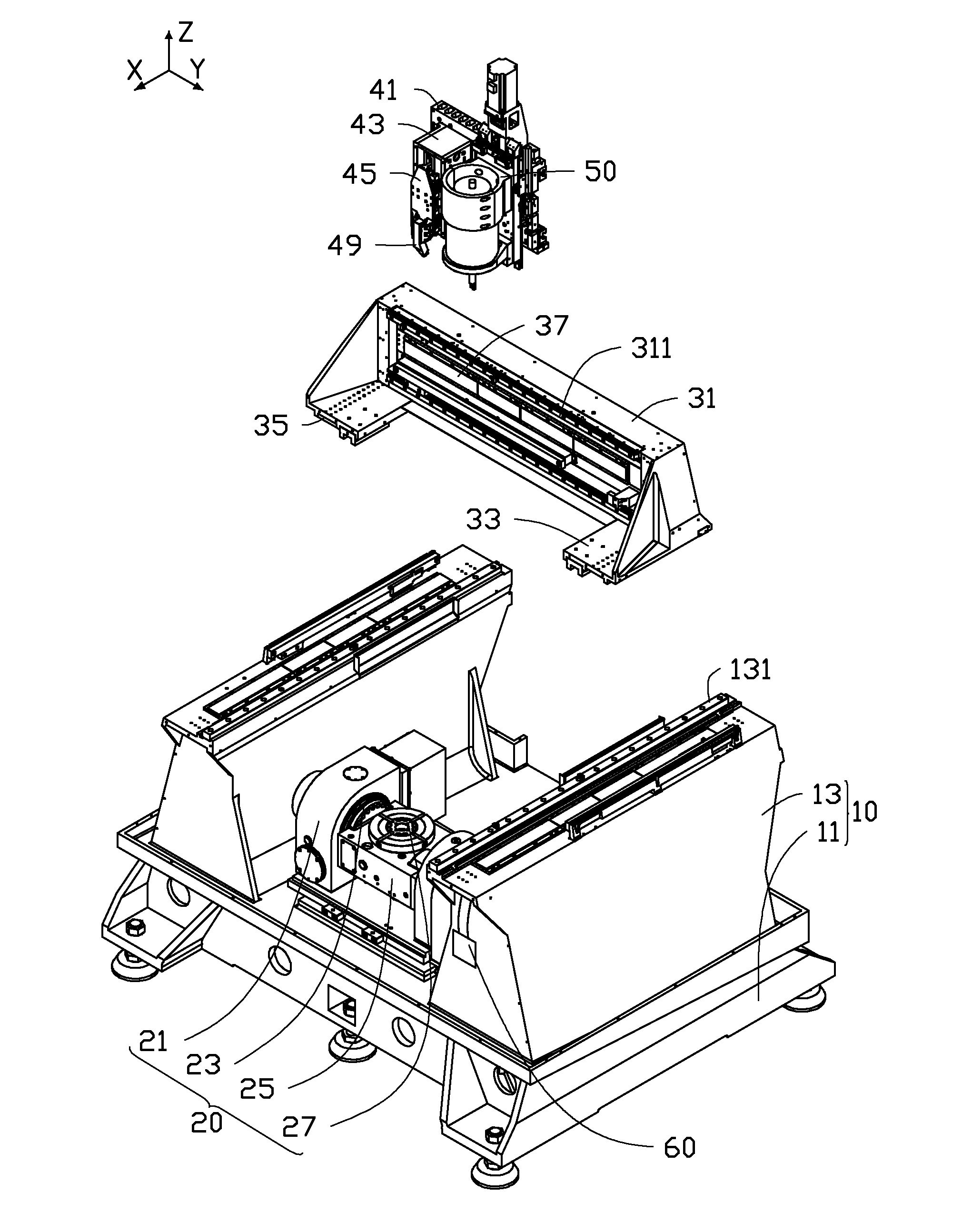 Machine tool with lathe tool and scraping cutter