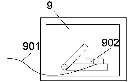 Smoke alarm device for fire protection