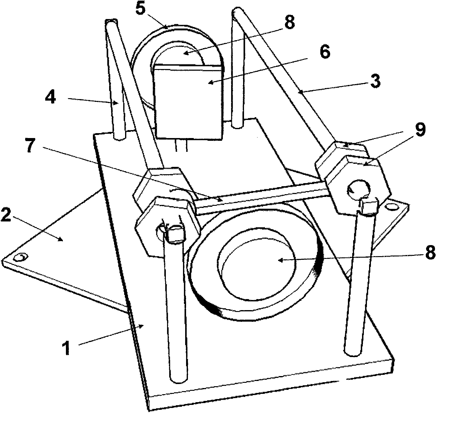 Magnetic field generation device used for cold probe station