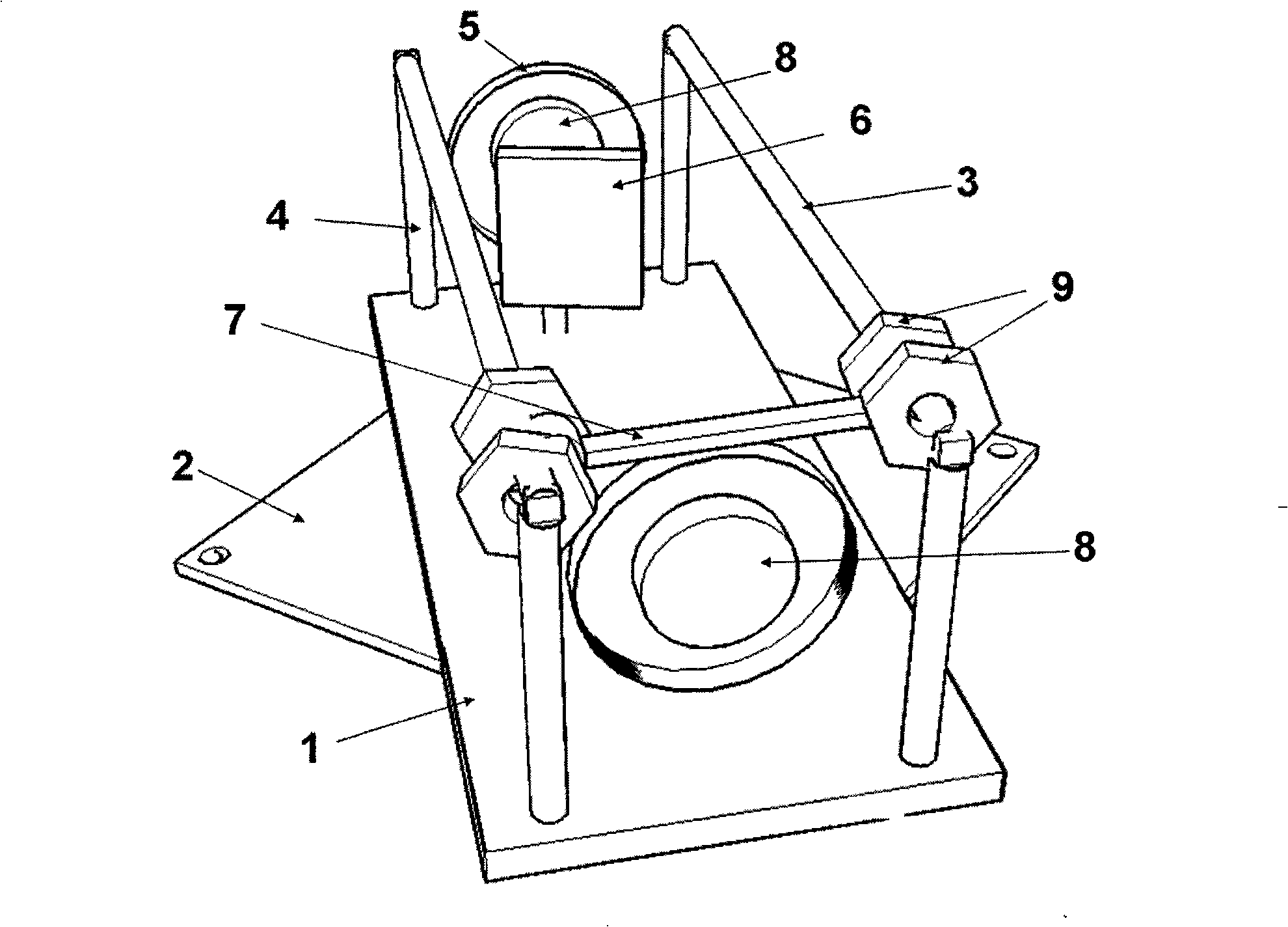 Magnetic field generation device used for cold probe station