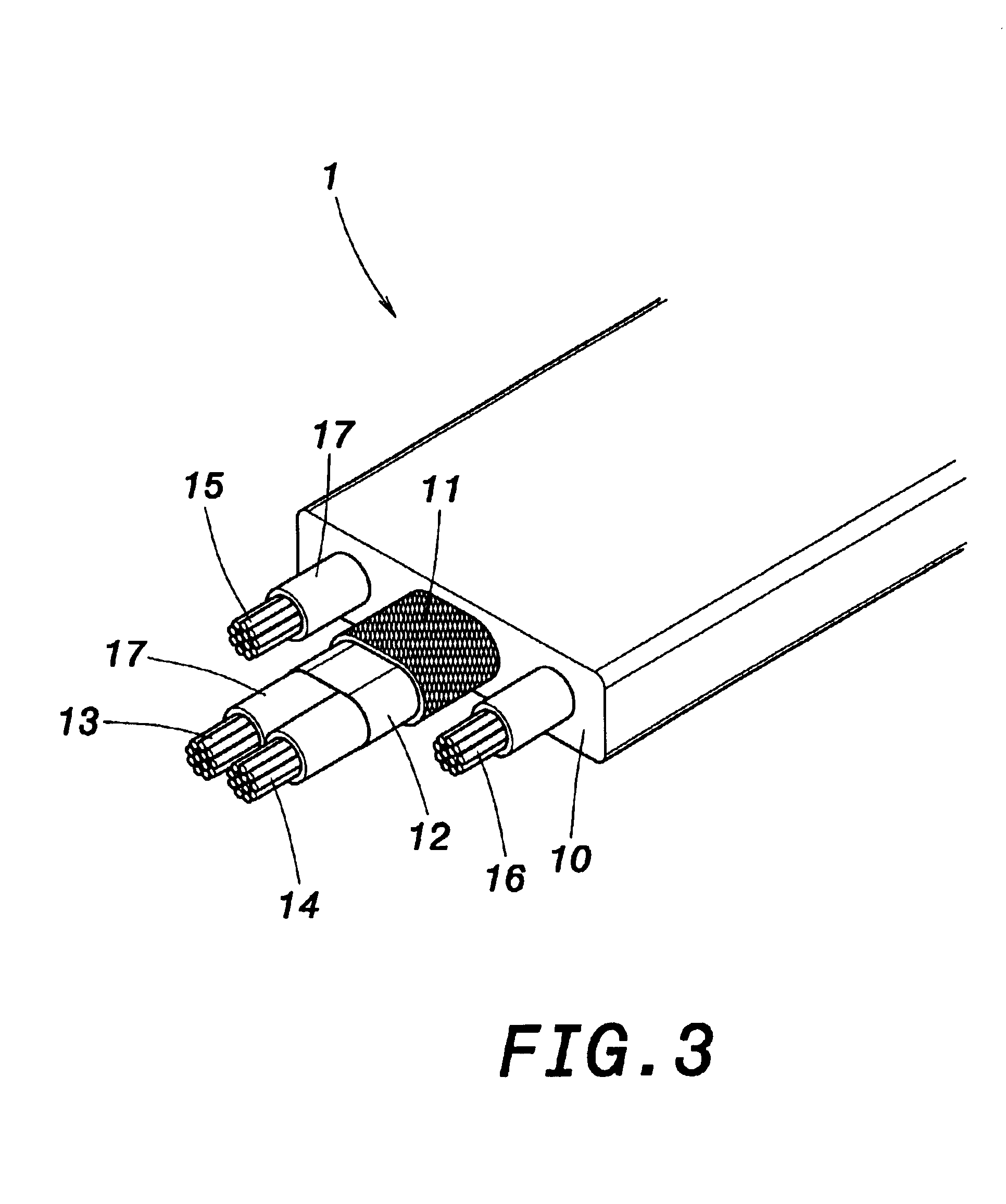 Signal transmission cable structure