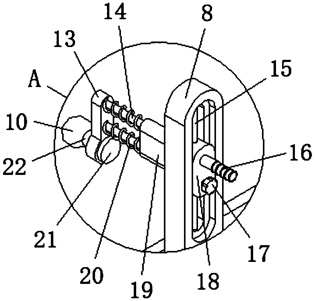 Traditional Chinese medicine physical therapy device for neurasthenia