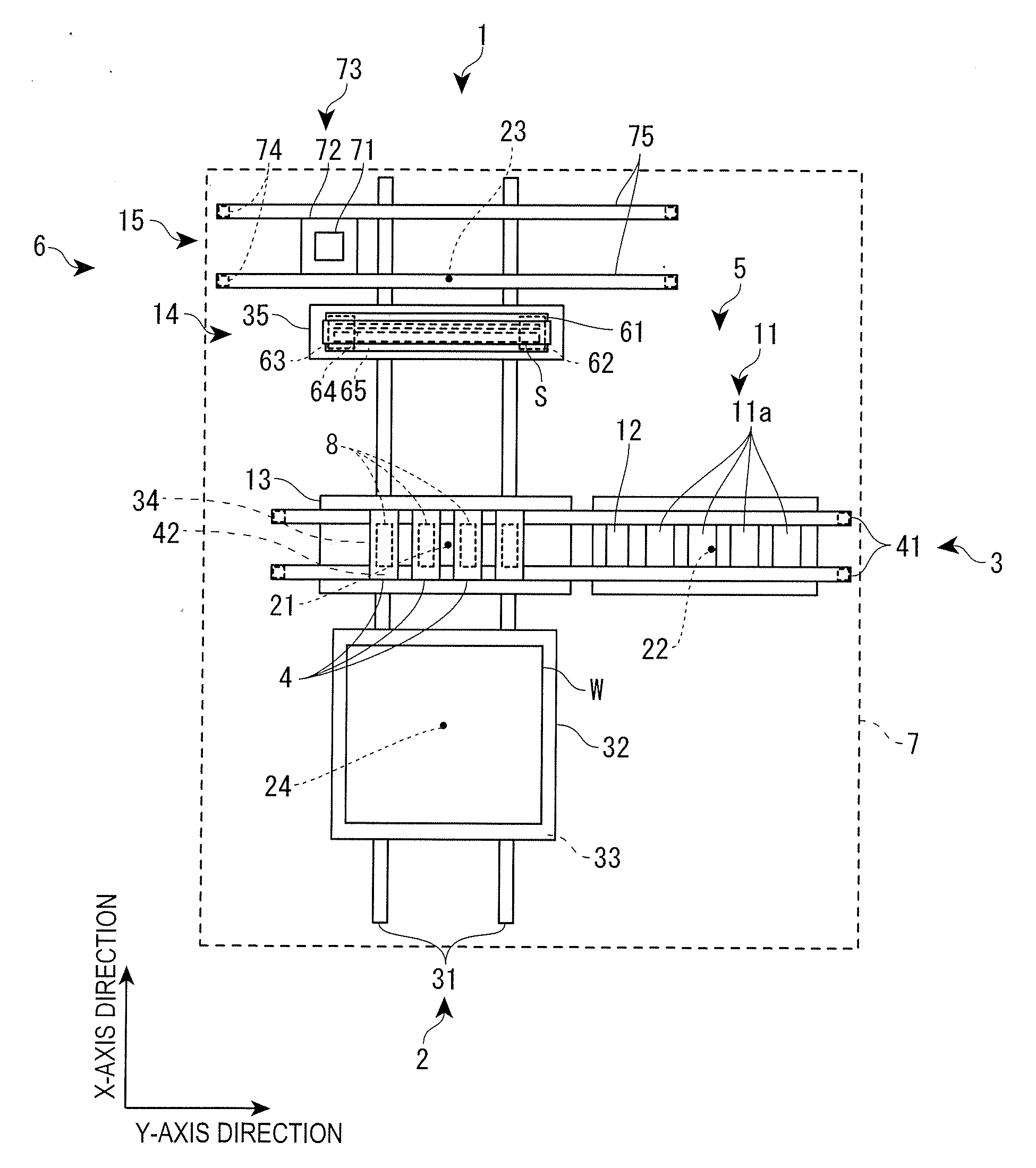 Droplet discharge device and method for controlling droplet discharge device