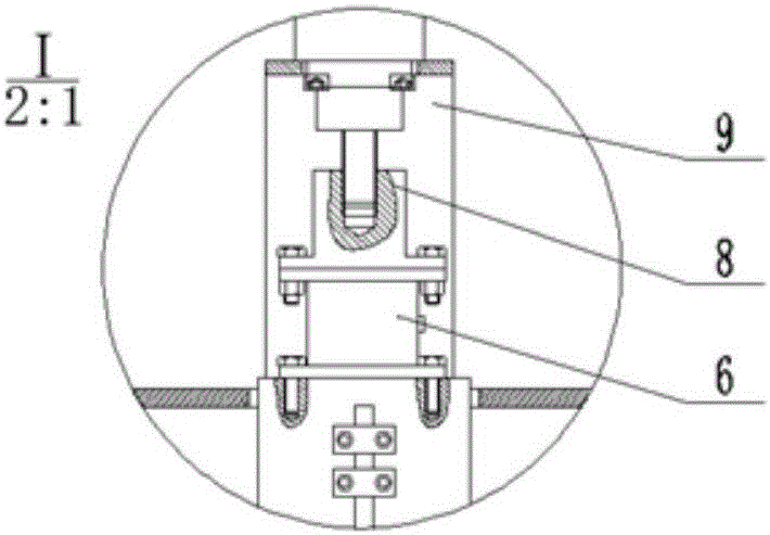 Device and method for monitoring friction and corrosion fatigue damage to twisted type lifting steel wire rope of super deep vertical shaft