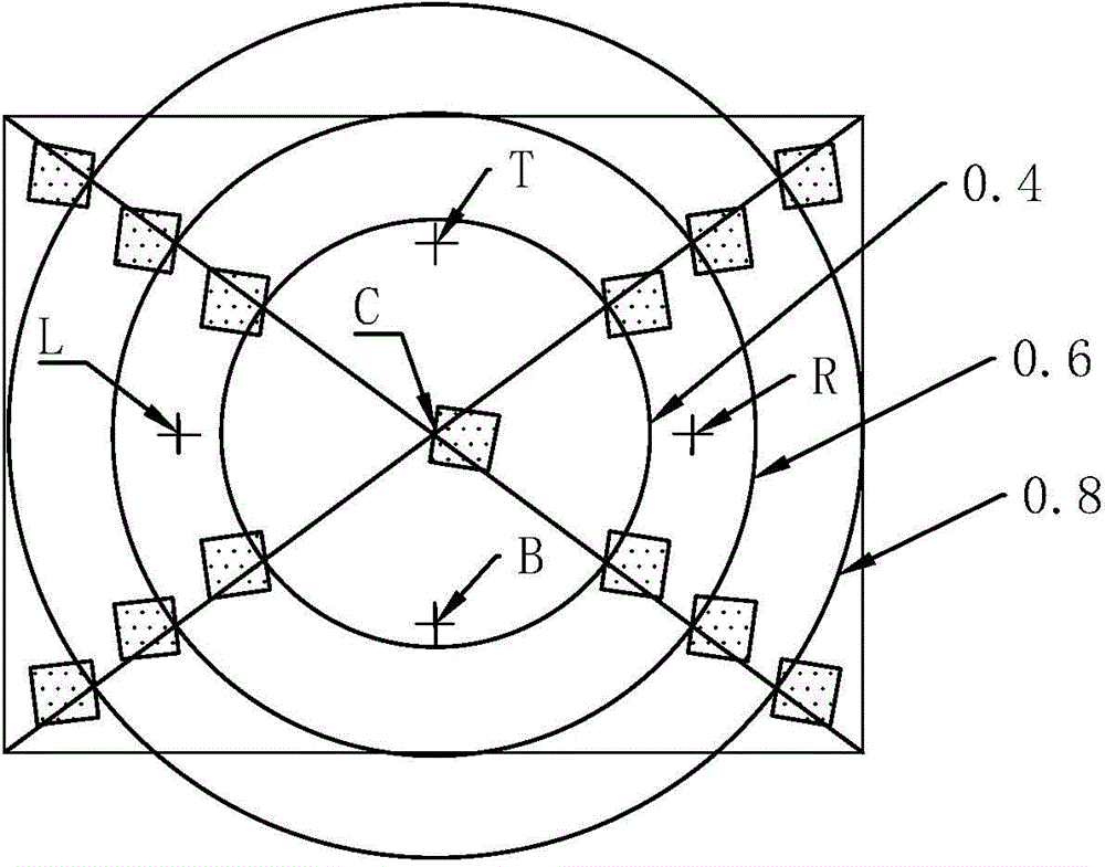 Method and system for capturing content of test chart