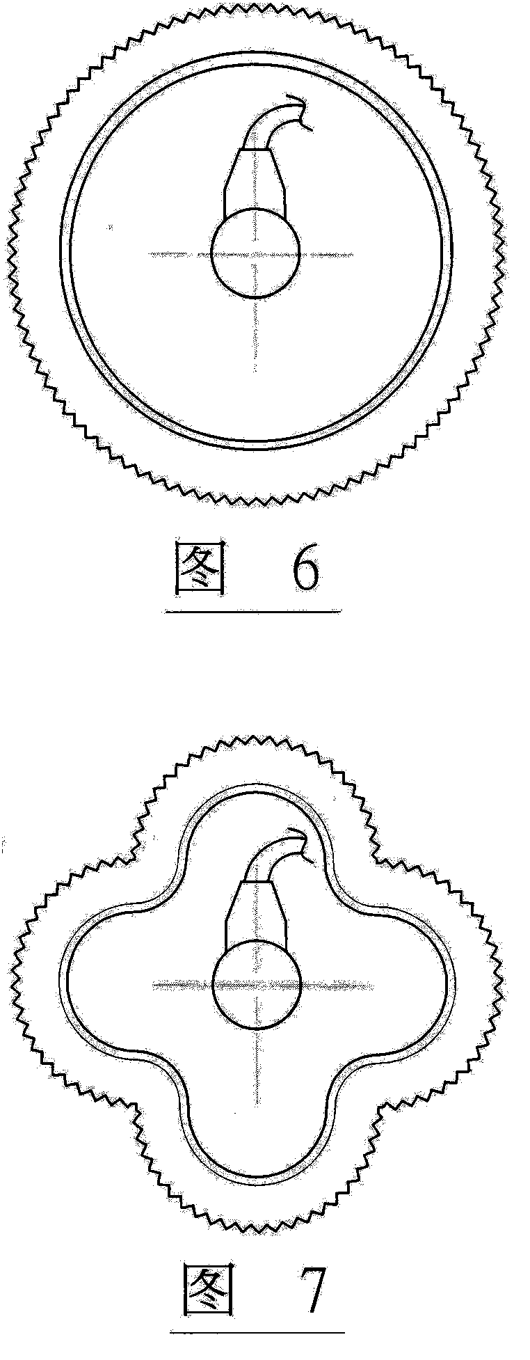 Flushing-scrubbing type tableware washing machine