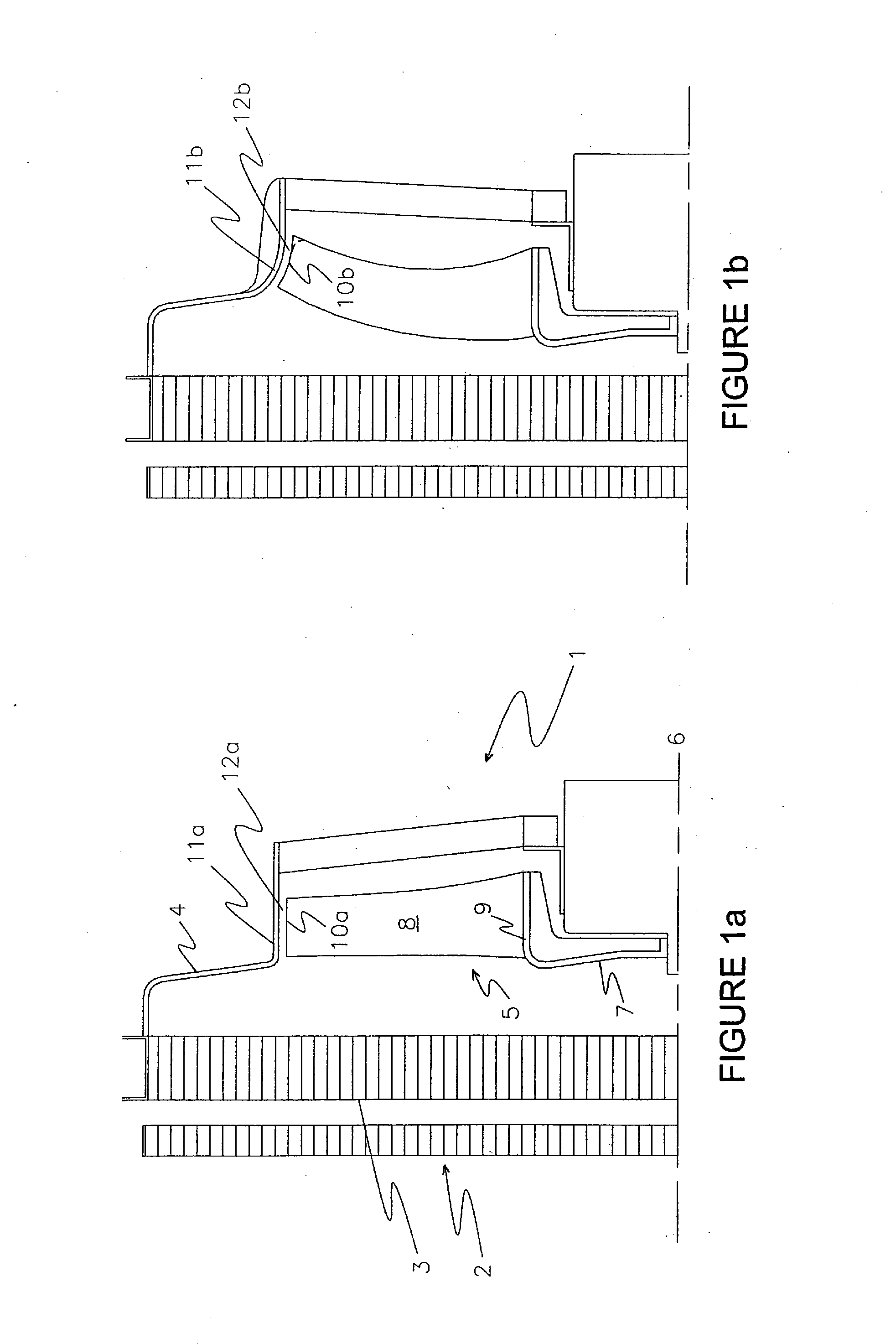 Skewed axial fan assembly